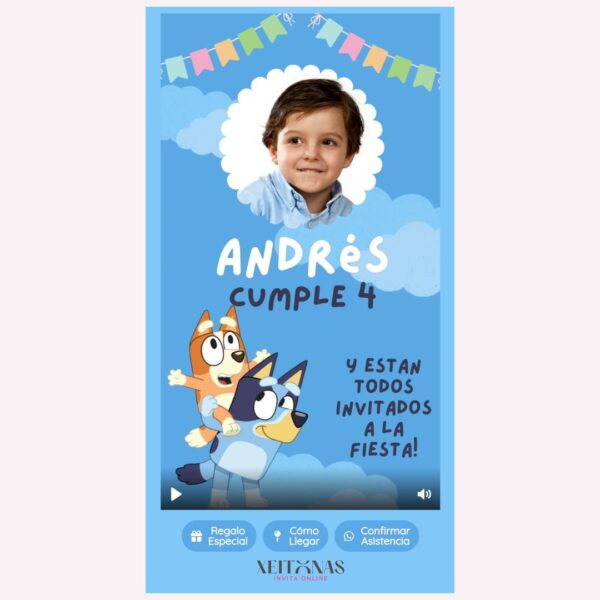 Cumpleaños Bluey 1 - Image 2